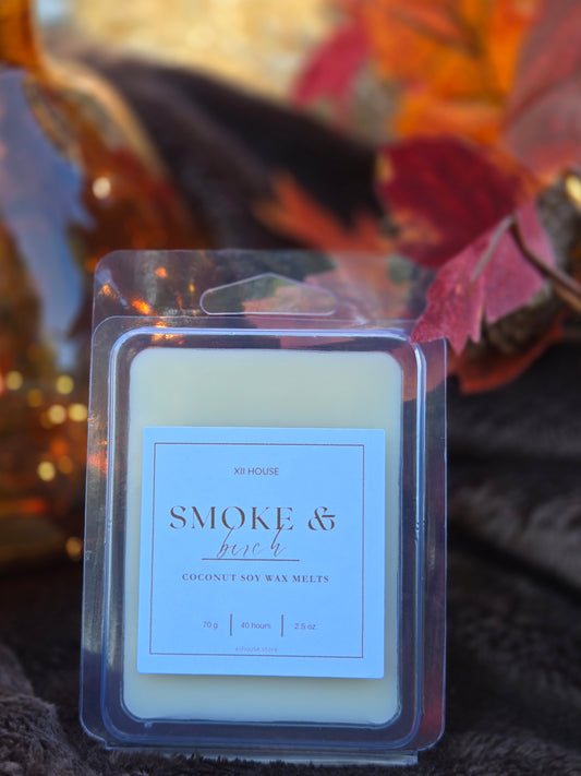 Smoke & Birch Coconut Soy Wax Melt