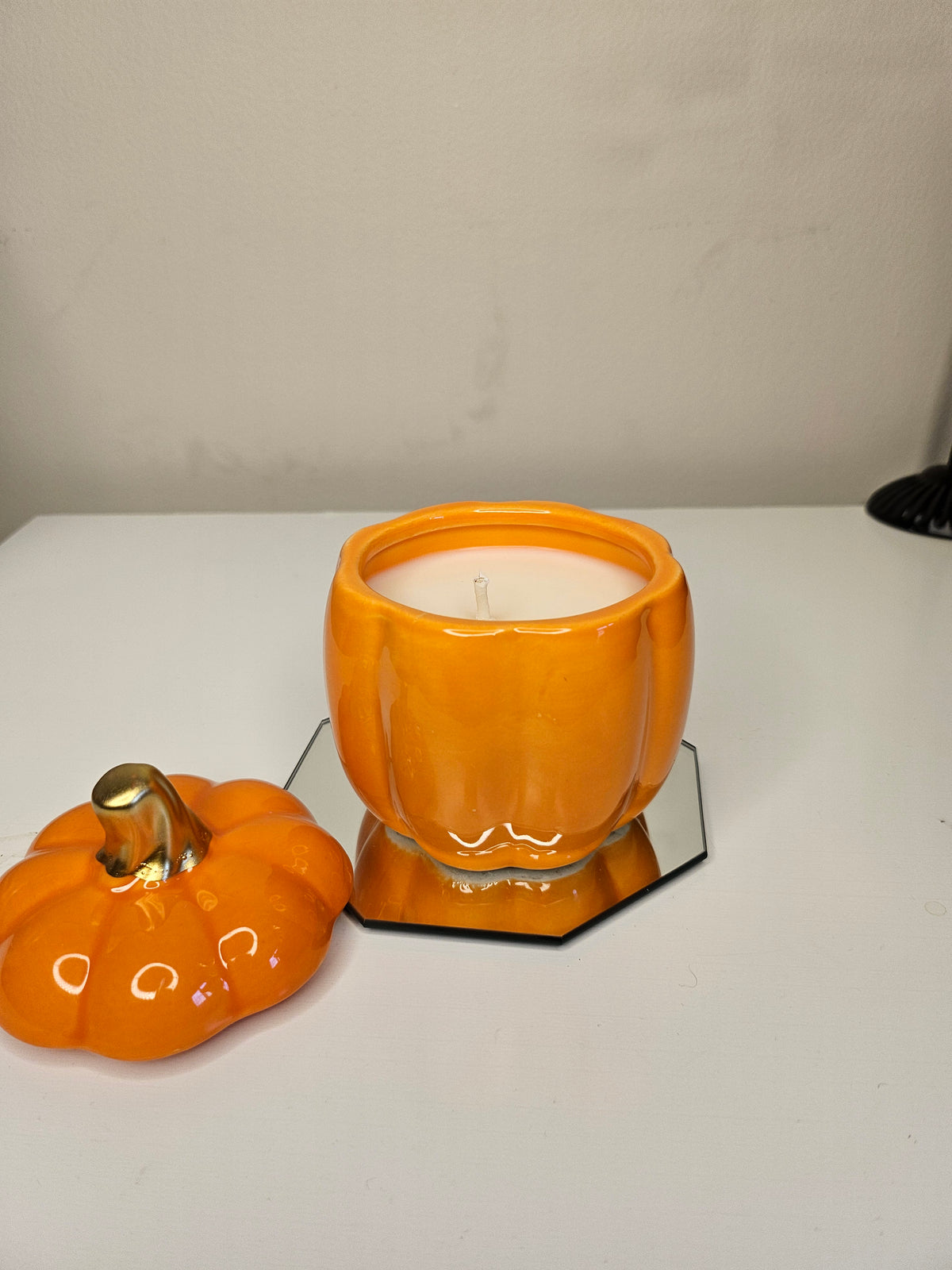 Hearthlight - Pumpkin Spice & Butterream Ceramic Candle (6 oz)