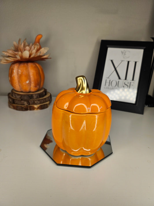 Hearthlight - Pumpkin Spice & Butterream Ceramic Candle (6 oz)